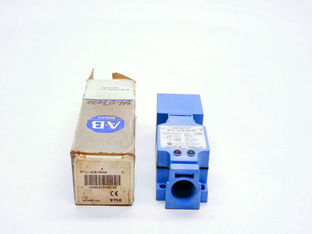 ALLEN BRADLEY 871L-XCB15S40 SER. A 20-250VAC (GY/BL) NSMP