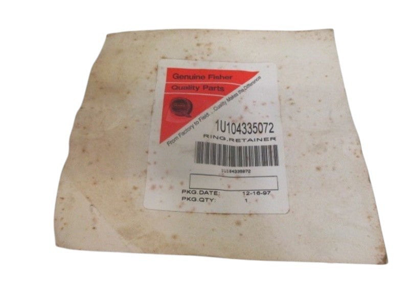 FISHER 1U104335072 RING RETAINER NSMP