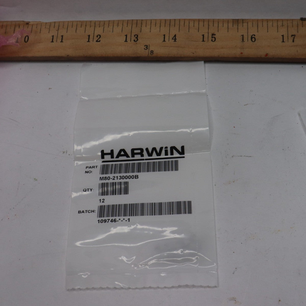 (12-Pk) Harwin Screws & Fasteners PNL/BRD MNT Jackscrw Nut M80-2130000B