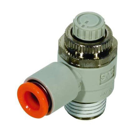 Smc As2201f-N01-05S Speed Control Valve,3/16 In Tube,1/8 In
