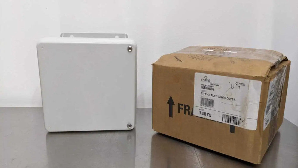 Hoffman HJ606HWLG Electrical Enclosure Type 4 Hinged Flat Screw Cover Nvent 1587