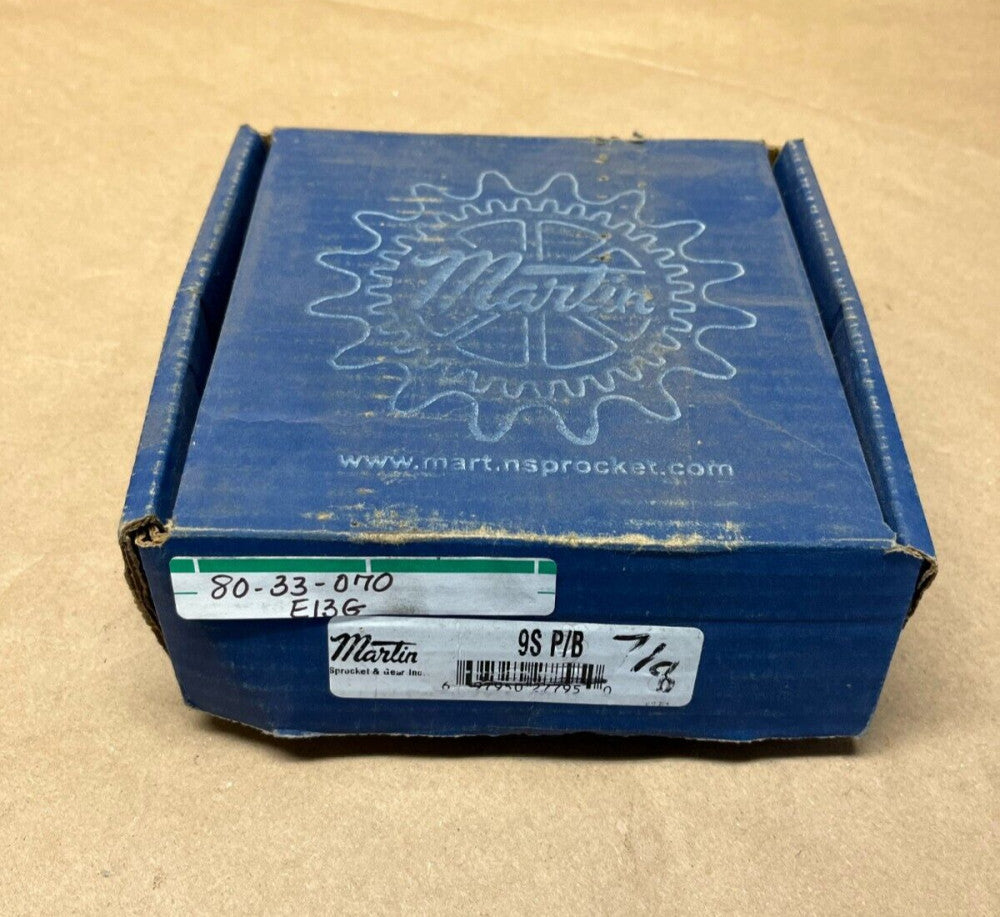 Martin 9S PB Quadraflex Coupling Flange Cast Iron 0.875" Bore A 0.875" (PA)