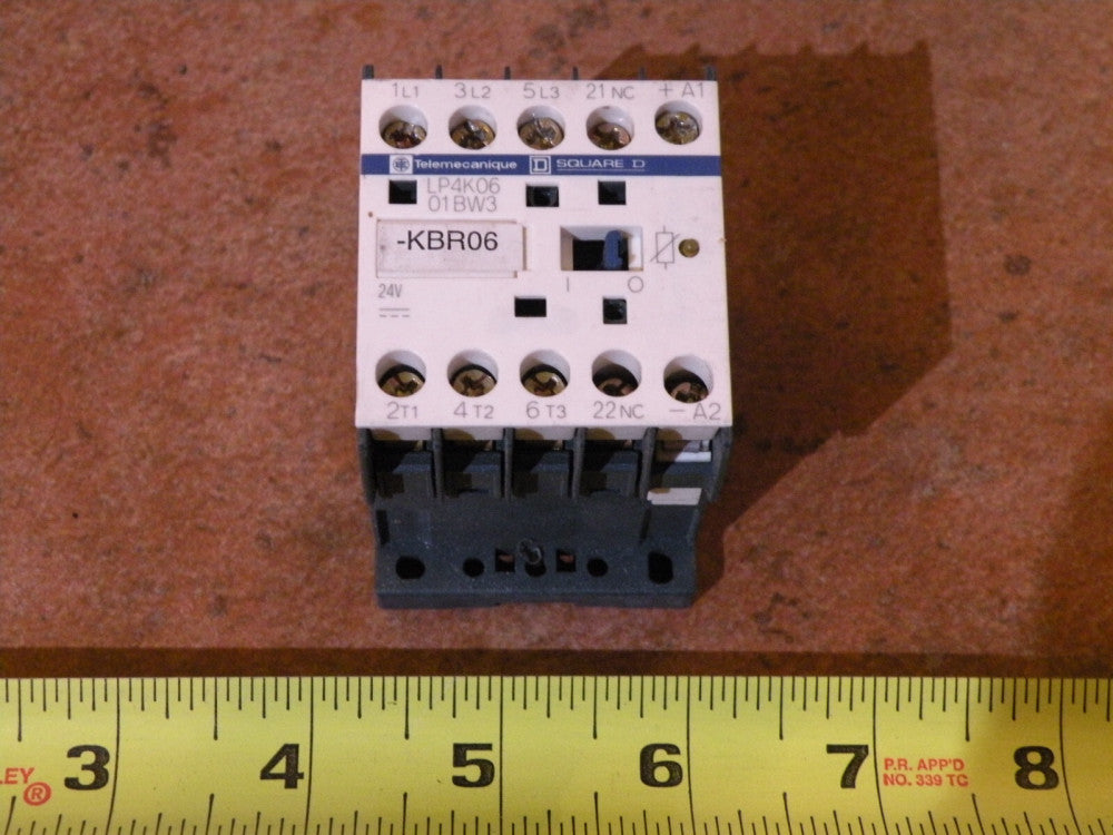 (1) Schneider Electric LB4K06 01BW3 Contactor, 24V GUARANTEED