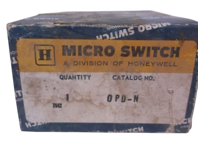 MICRO SWITCH OPD-N SPLASH PROOF SWITCH  NSMP