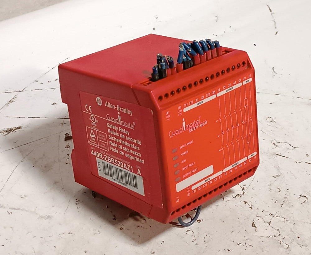 Allen-Bradley 440R-ZBR520AZ1 Series A Guardmaster Safety Relay 120V