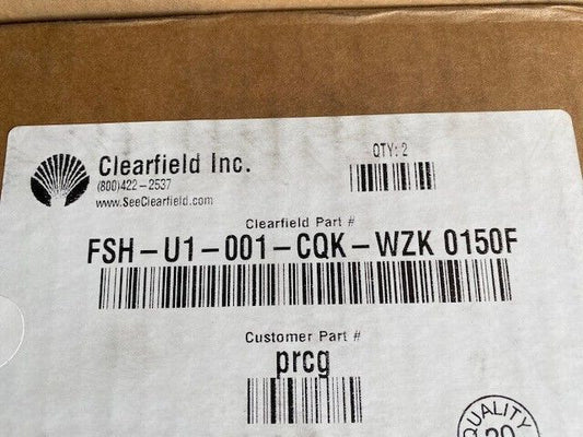 (2 PACK) Clearfield FSH-U1-001-CQK-WZK - 150 Feet Optical Cable Spool