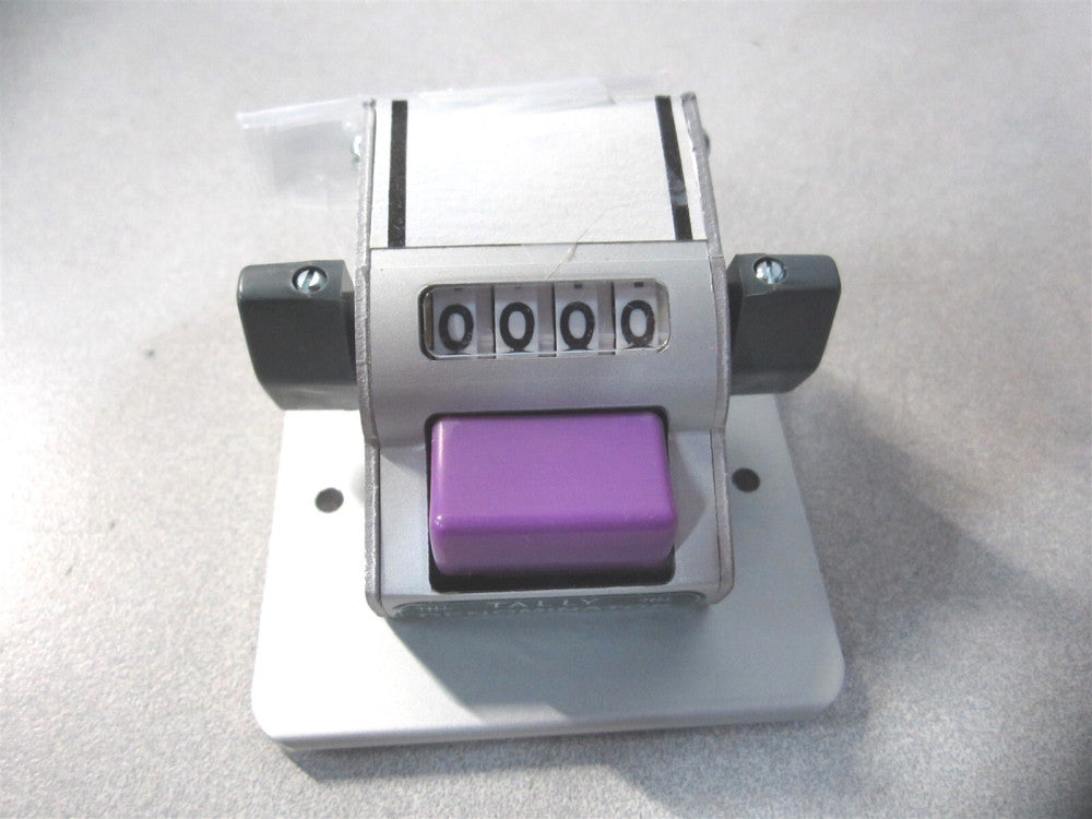 2-9/16" Wide Aluminum 4 Digit Counter with Reset Knob