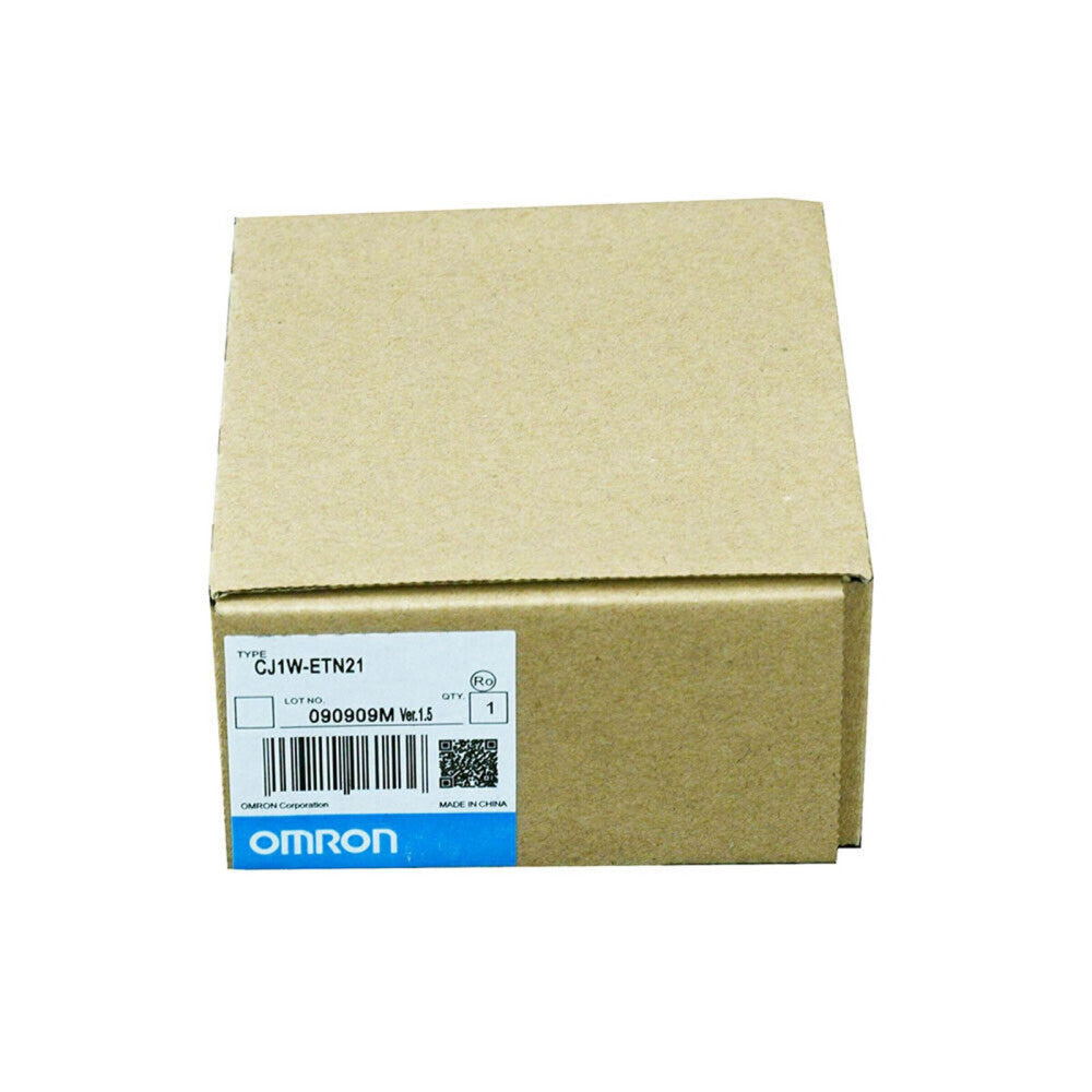 One Brand New Omron CJ1W-ETN21 CJ1WETN21 ETHERNET UNIT PROGRAMMABLE CONTROLLER
