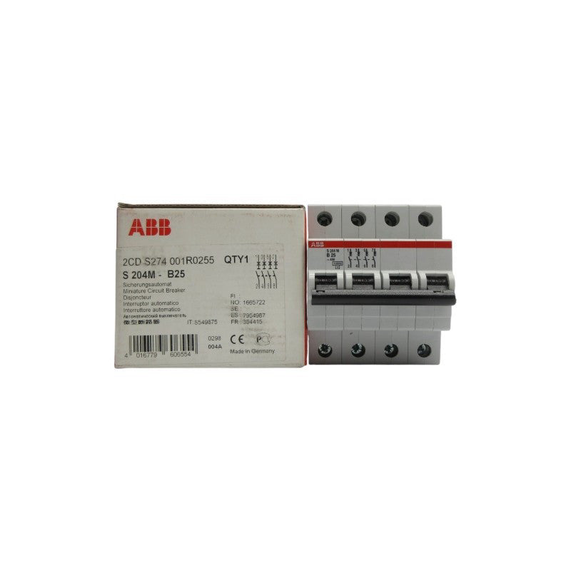 ABB 2CDS274001R0255 S204M-B25 400V NSMP