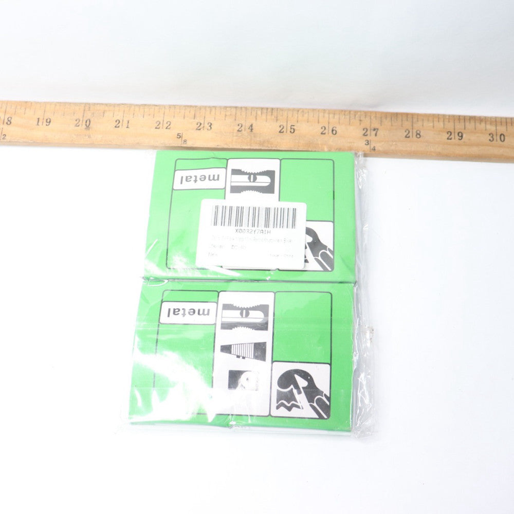 (60-Pk) Zsxdc Mini Pencil Sharpeners Metal Silver Standard Size ZC-40