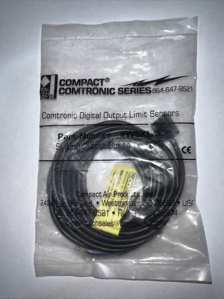 Compact Air Products WSKL-3 Comtronic Digital Output Limit Sensor Nos Surplus