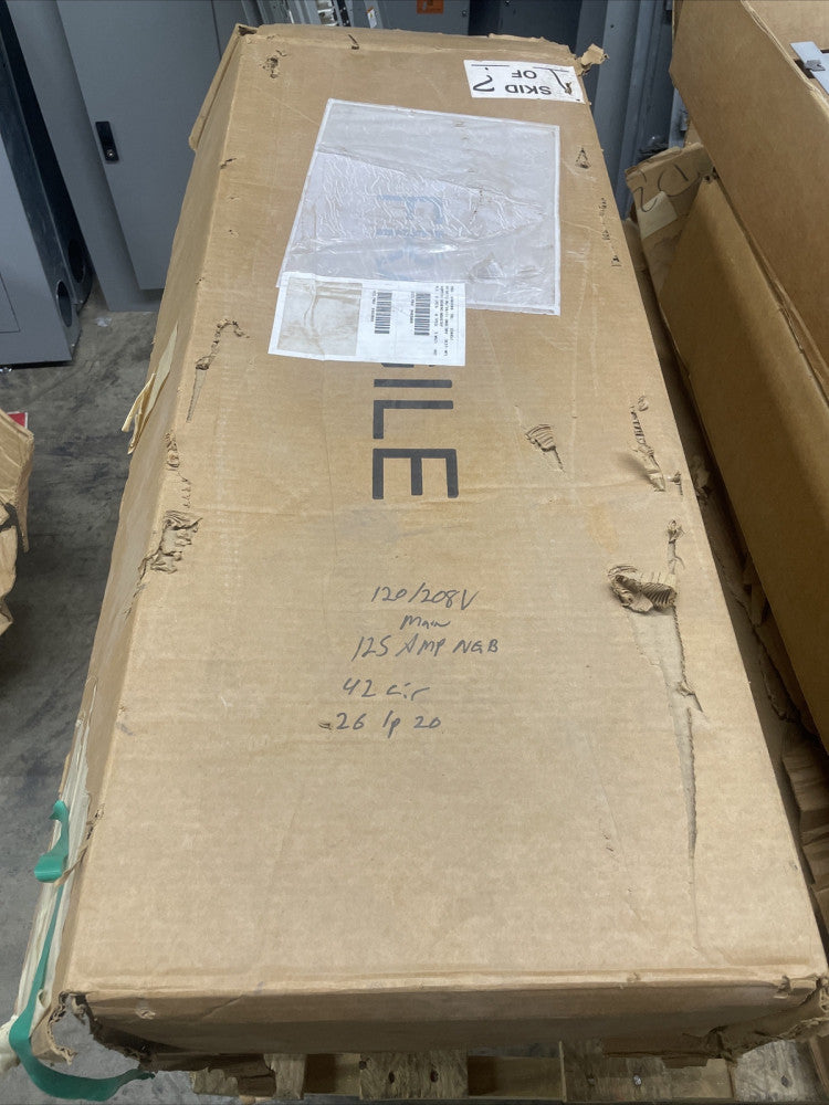 SIEMENS P1C42NB125CTS  250A MAX WITH 125A MAIN BREAKER NGB 3PH 42C 208V