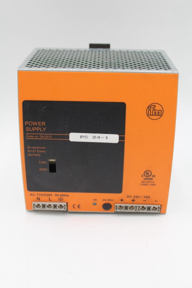 IFM electronic DN2013 Power Supply