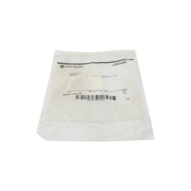 ALLEN BRADLEY 800H-W009 SER. D NSMP