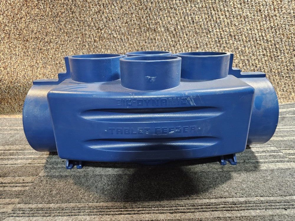 Bio-Dynamic 22" Tablet Feeder Rugged PVC Construction, Blue