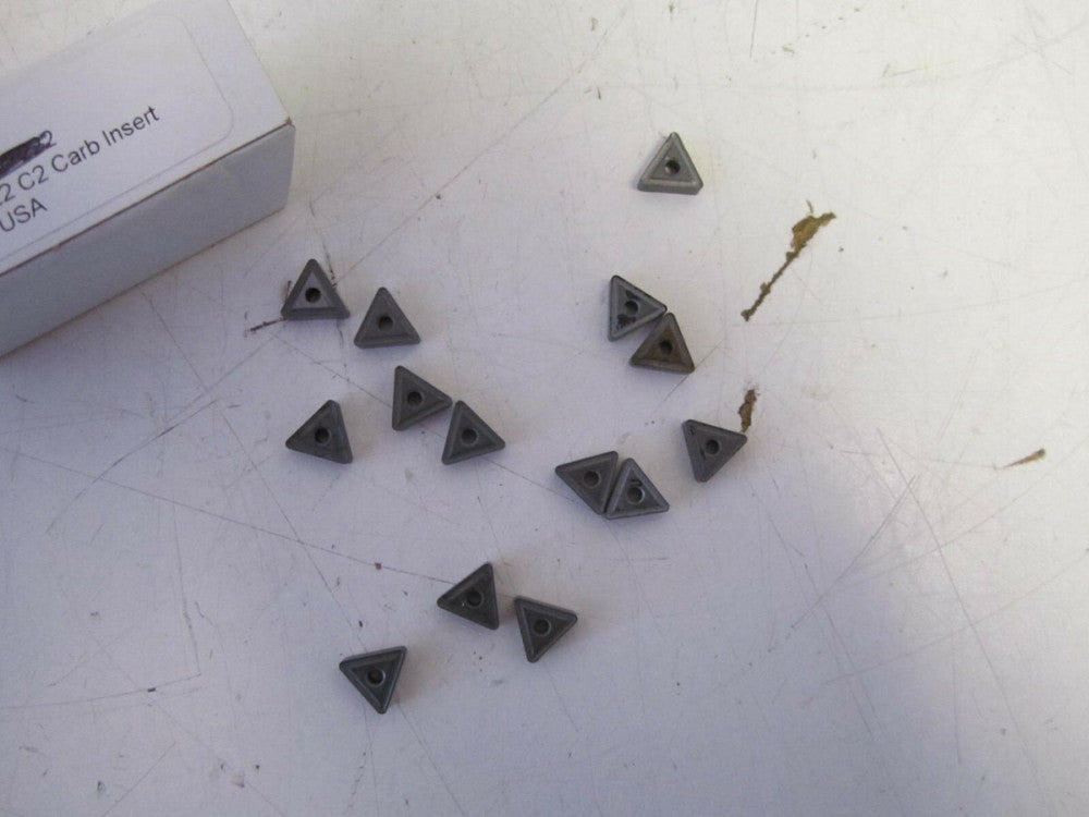 (TNMG-222 C2) Indexable Carbide Inserts New - Lot of 14 