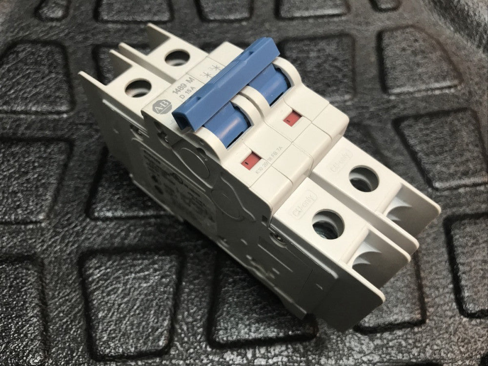 Allen Bradley 1489-M2D150 Circuit Breaker 2 Pole 15A