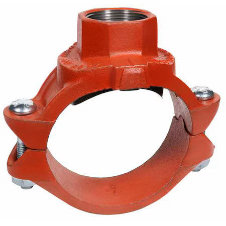 GRUVLOK 0390171015 Clamp-T, Ductile Iron, 2 x 2 x 3/4 in