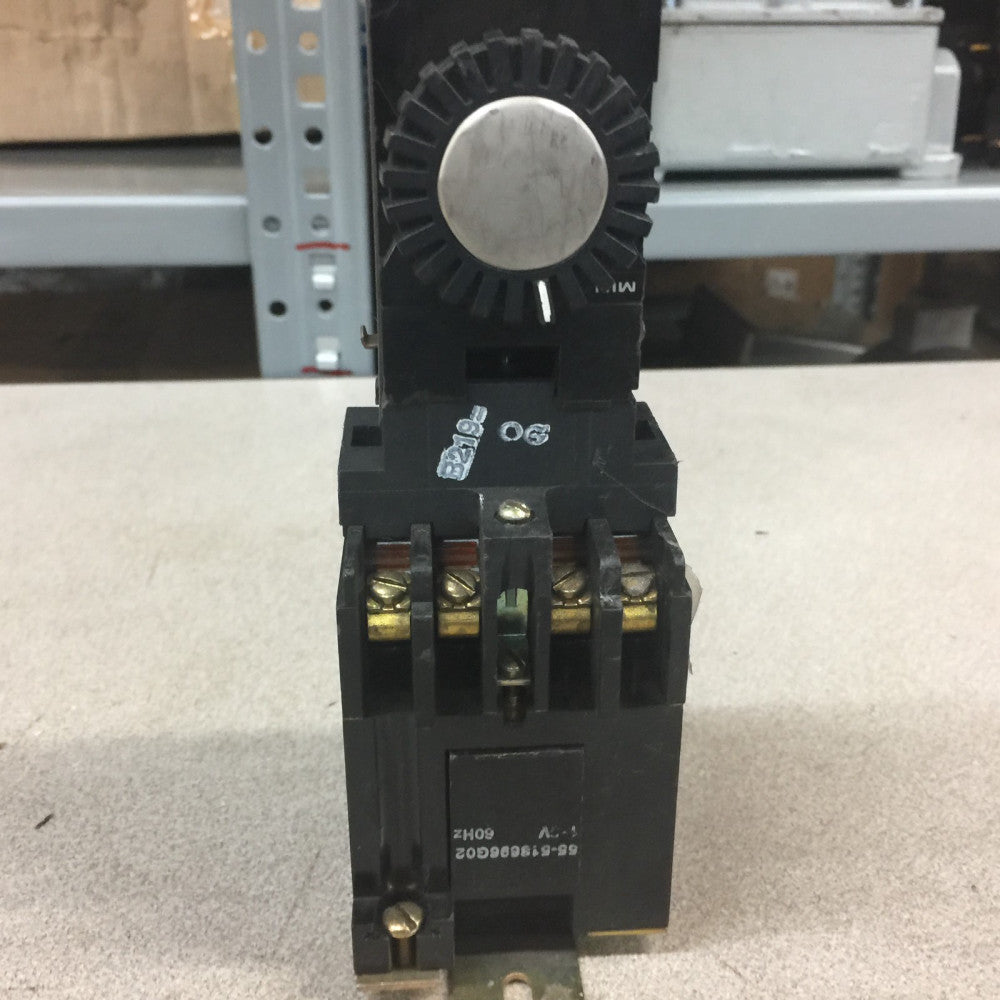 NEW NO BOX GE PNEUMATIC TIMER 5-200 SEC 115 V COIL  CR122B040**F