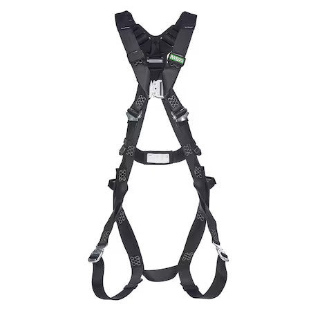 Msa Safety 10252212 V-Form Fall Protection Harnesses, Standard (M/L), 400 Lb,