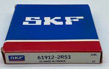 SKF 61912-2RS1 Deep Groove Ball Bearing, 60mm Bore 13mm Width 