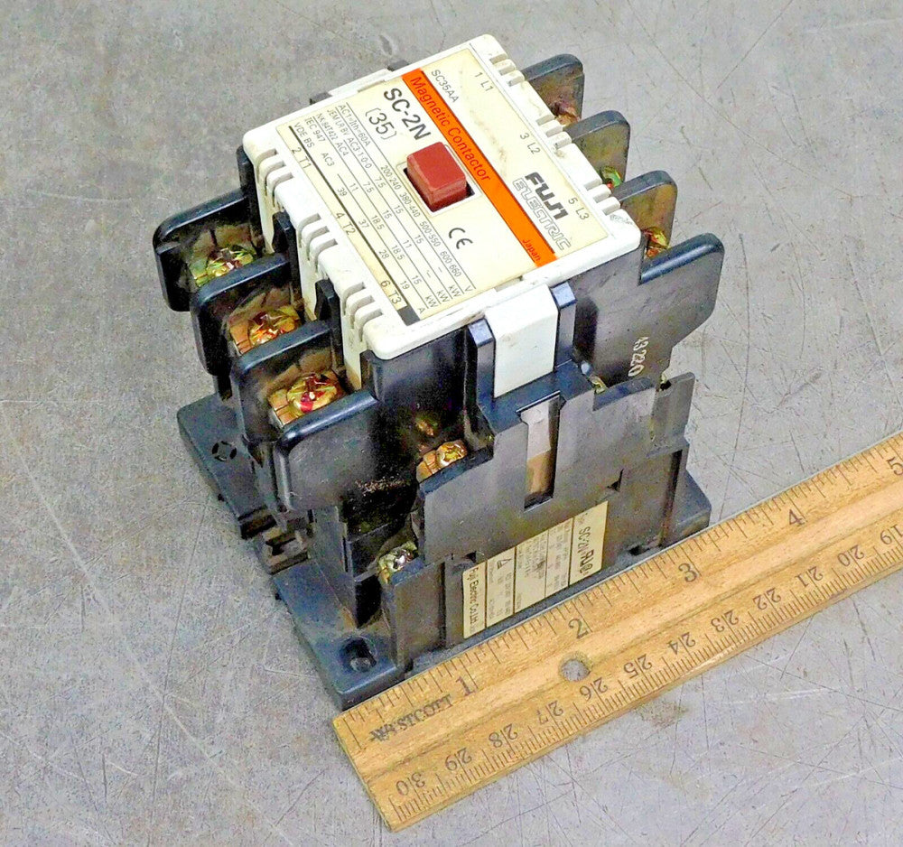 Fuji Electric SC35AA Magnetic Contactor 660 V 60 A SC-2N