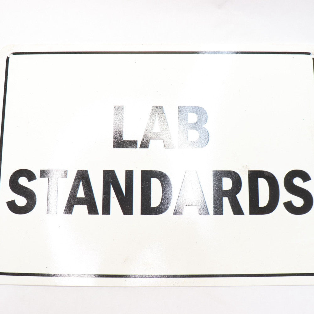 Safety Sign "LAB STANDARDS"