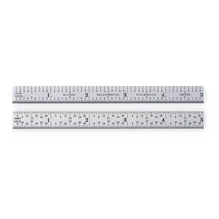 Starrett C305r-6 Steel Rule,Flexible,6 In,5R Grad