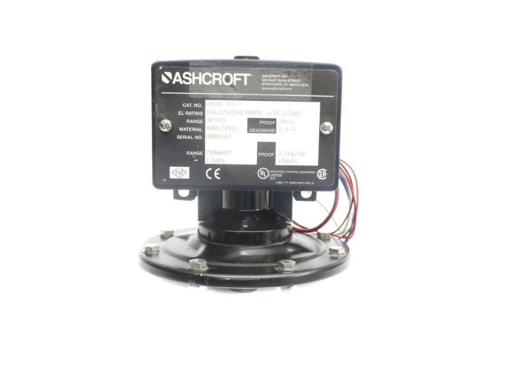 ASHCROFT B464B-XFM 30PSI 480VAC 15A NSNP