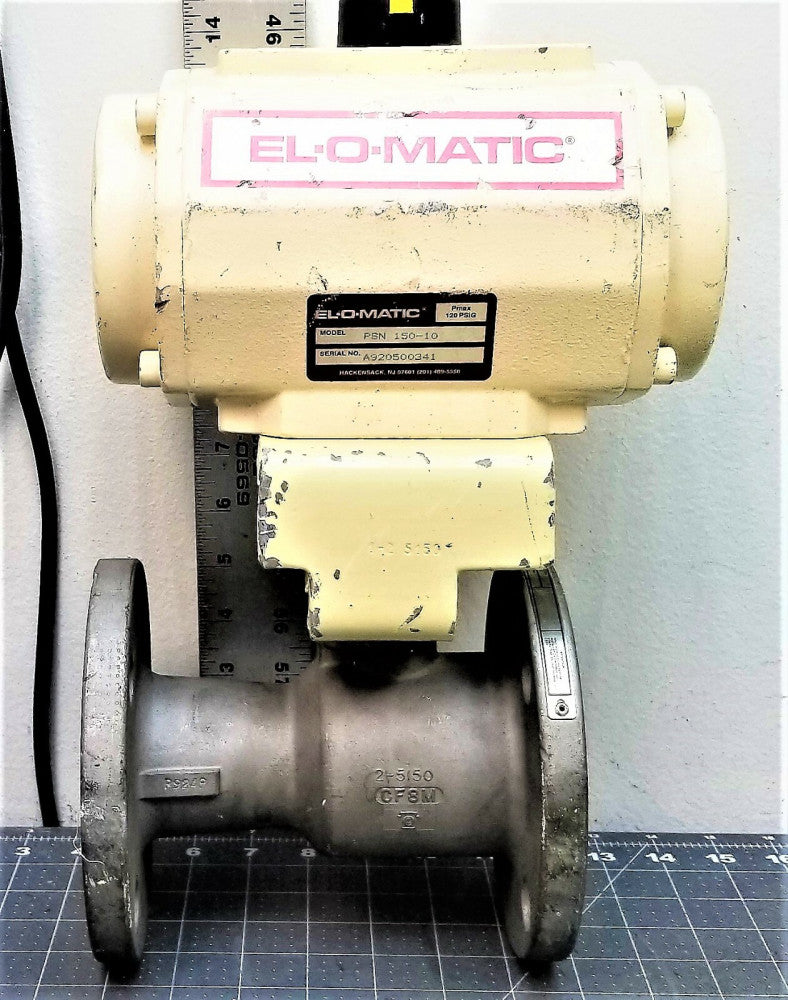 2” Jamesbury SS Ball Valve 5150 31 3600TT / PSN 150-10 El-O-Matic [Z5S5]