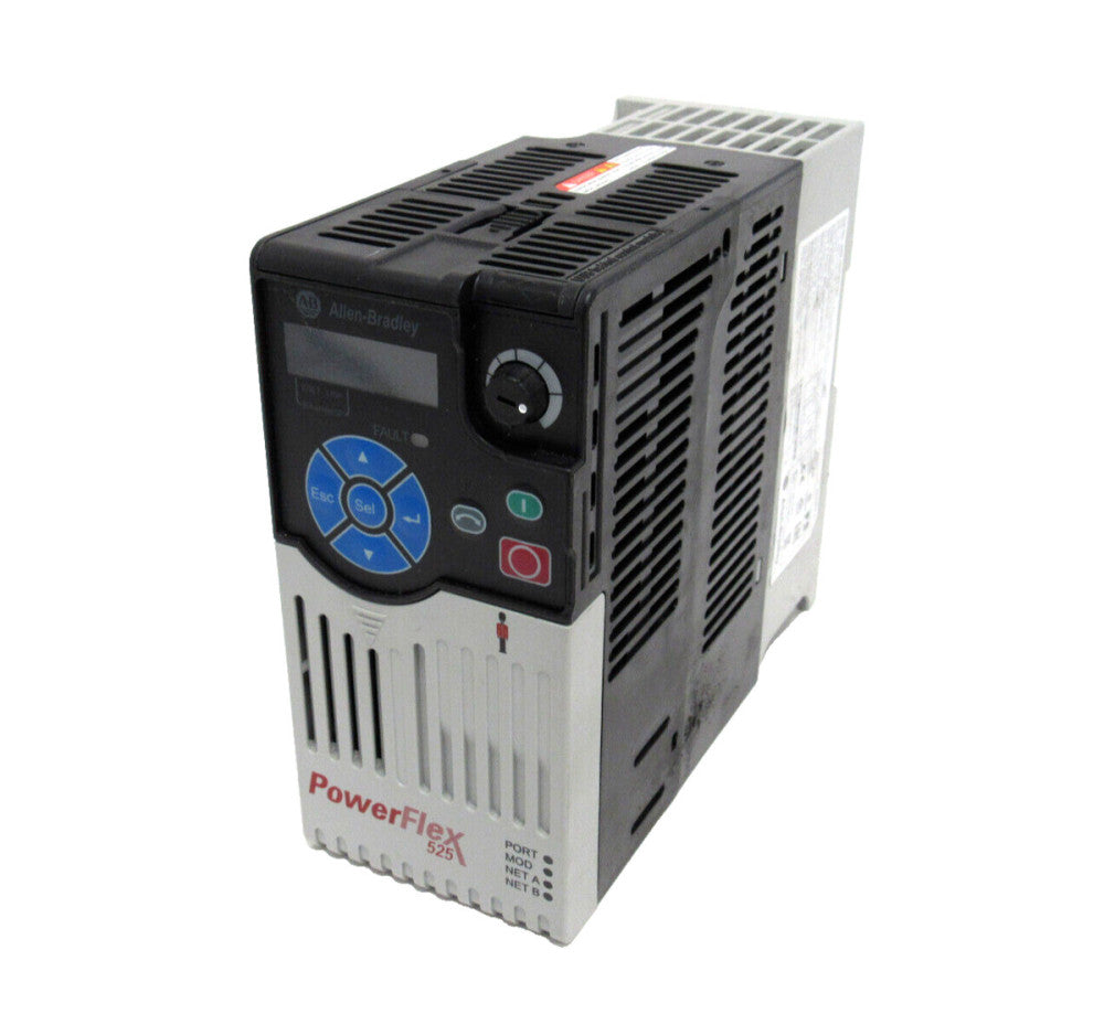 USED ALLEN BRADLEY 25B-D2P3N104 POWERFLEX 525 SER. A 1.0HP 25BD2P3N104