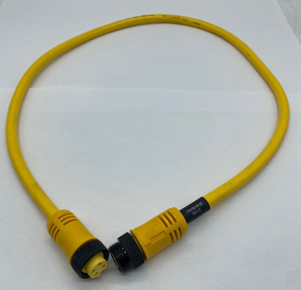 NEW Allen-Bradley 110-0016-02 REV.E Cable Power Bus 4 Pin Male 4 Pin Female 600V