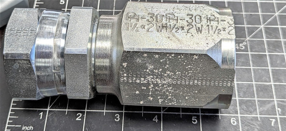 Swivel Hose Fitting 1-1/2 " x 24 AN JIC 37° Female Female Field Attachable [B4B1