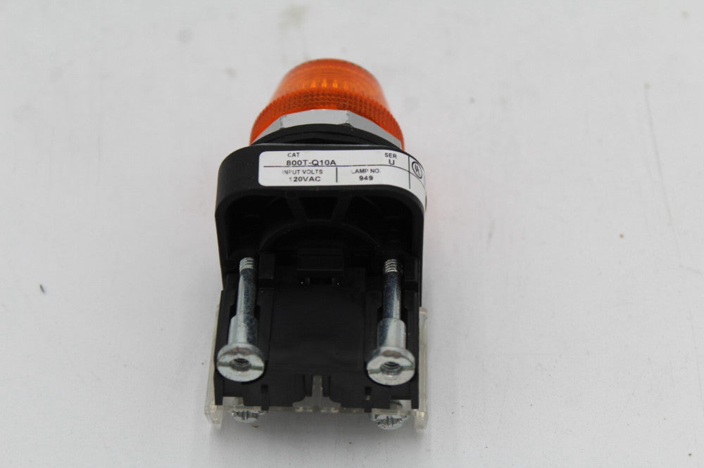 ALLEN-BRADLEY 800T-Q10A AMBER PILOT LIGHT