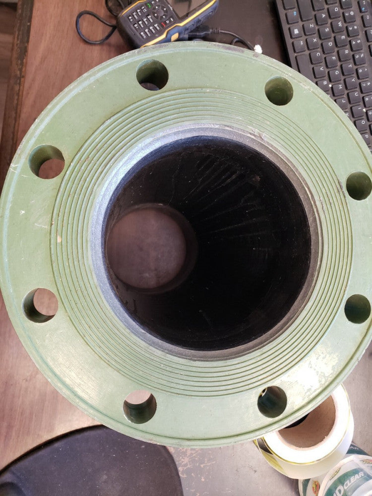 NEW Z-CORE FIBERGLASS Flange - 18x4, 18X6, Green,  