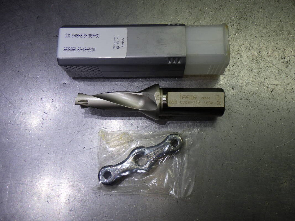Iscar .709-.747" Coolant Thru Drill 1" Shank DCN 0709-213-100A-3D (LOC604)
