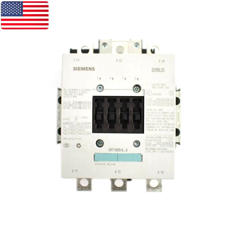One Brand New For Siemens Contactor 3RT1055-6AP36 3RT10556AP36 - US Stock