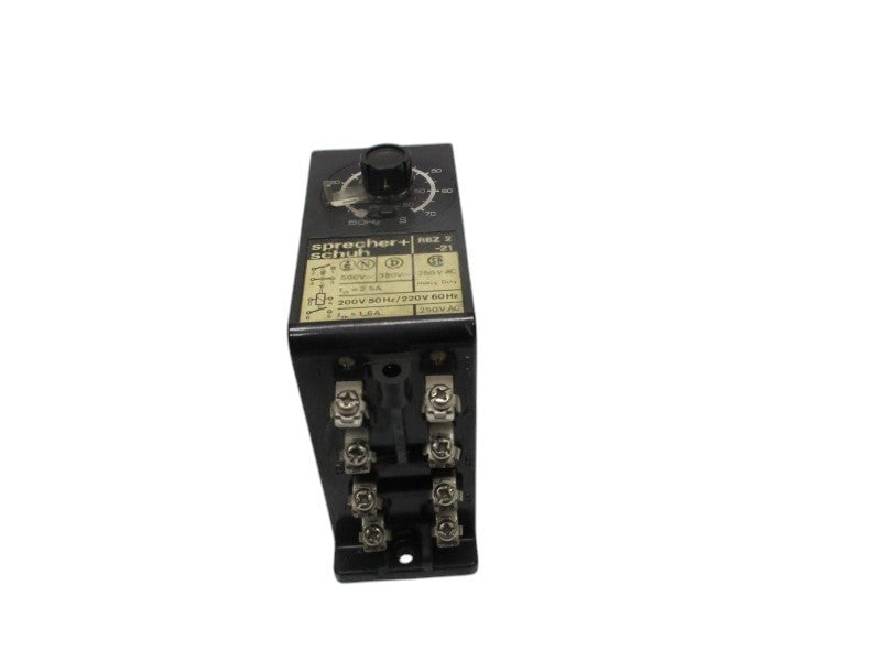 SPRECHER+SCHUH RBZ2-21 TIME DELAY RELAY  UNMP