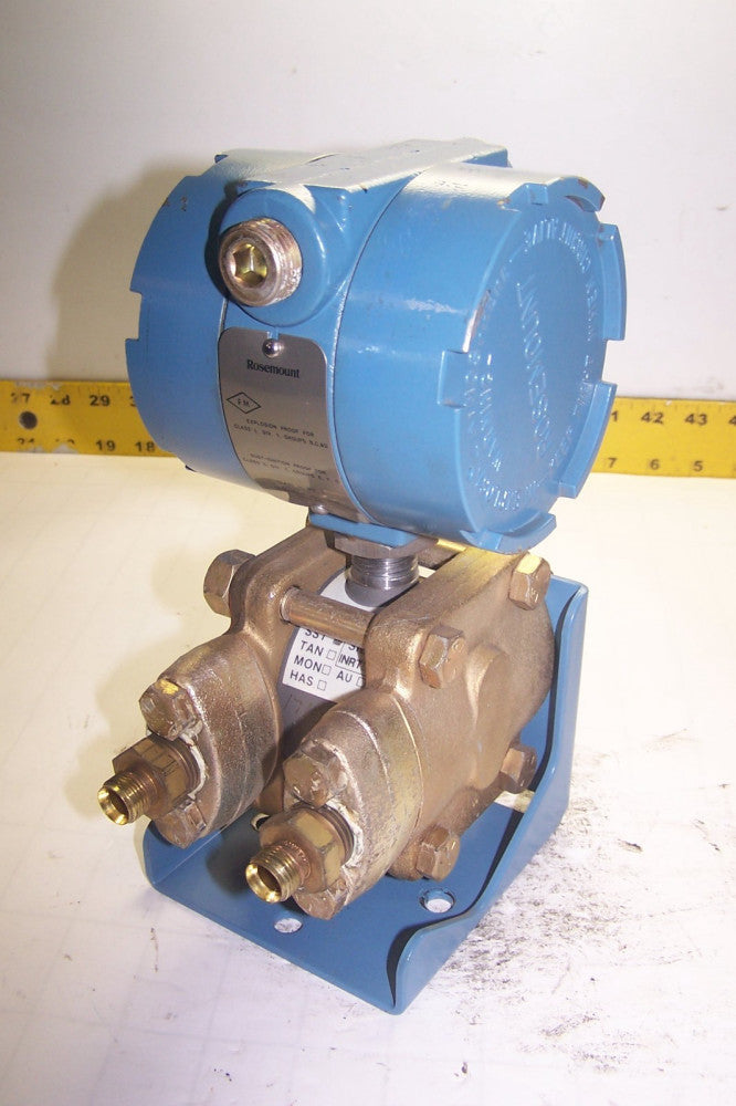 ROSEMOUNT ALPHALINE 45 VDC 1000 MAX PSI PRESSURE TRANSMITTER  1151DR2F12B2