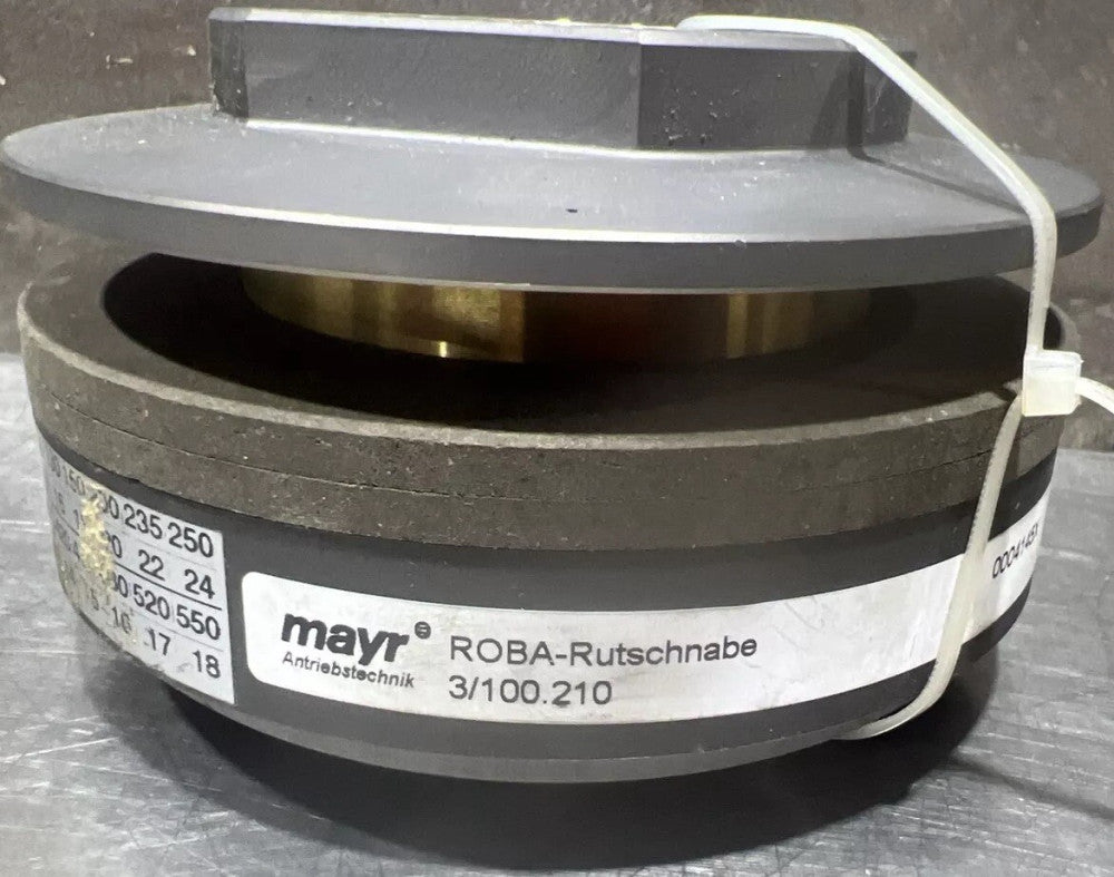 MAYR 3/100.210 Clutch / Mayr ROBA Size 3 Nos Surplus No Original Box
