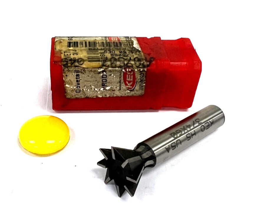 KEO 3/4X60 DOVETAIL CUTTER HIGH SPEED OAL 2-3/16"