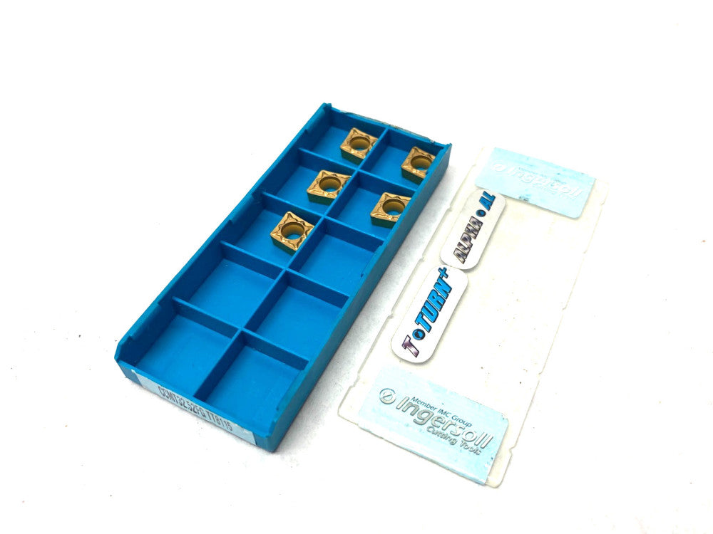 Ingersoll 5519733 Rhombic Turning Inserts CCMT 09T308 FG TT8115 PKG OF 5
