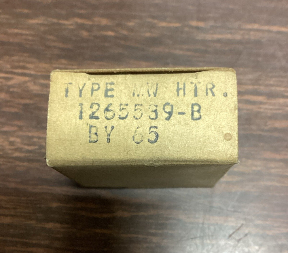 WESTINGHOUSE OVERLOAD RELAY HEATER, 1265539-B, BY65, 1-7/16" X 1", STEEL A64