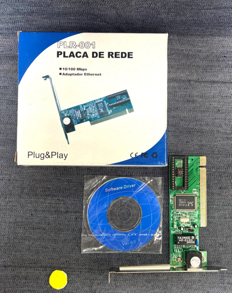 TAIMEG HE-012D ETHERNET NETWORK PCI CARD