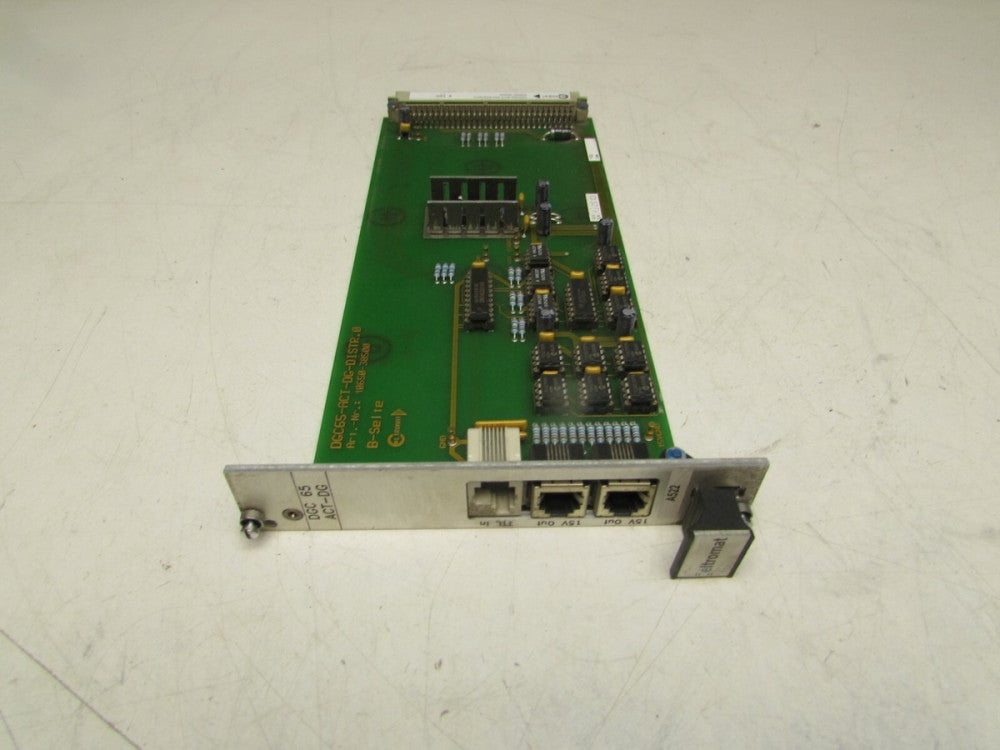 ELTROMAT DGC65-ACT-DG-DISTR.0 B-SEITE CIRCUIT BOARD NICE USED TAKEOUT MAKE OFFER