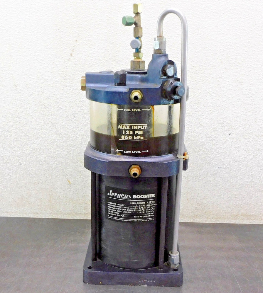 Jergens 61705 Standard Pneu-Oil Booster 30:1 Ratio 3750 PSI