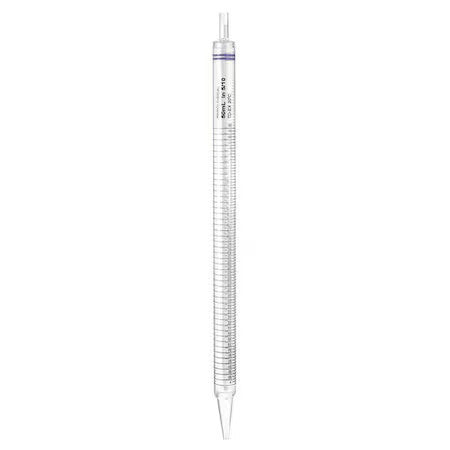 Zoro Select 11L804 50Ml Pipet,Bulk Packed In Bags,Pk200 (Formerly Lab Safety