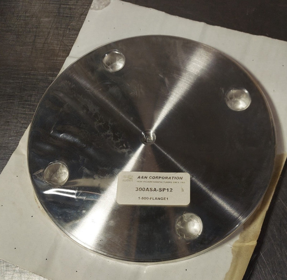 A&N 300ASA-SP12 Flange 7.5" Diameter .5" Thick Stainless Steel - Sealed Package