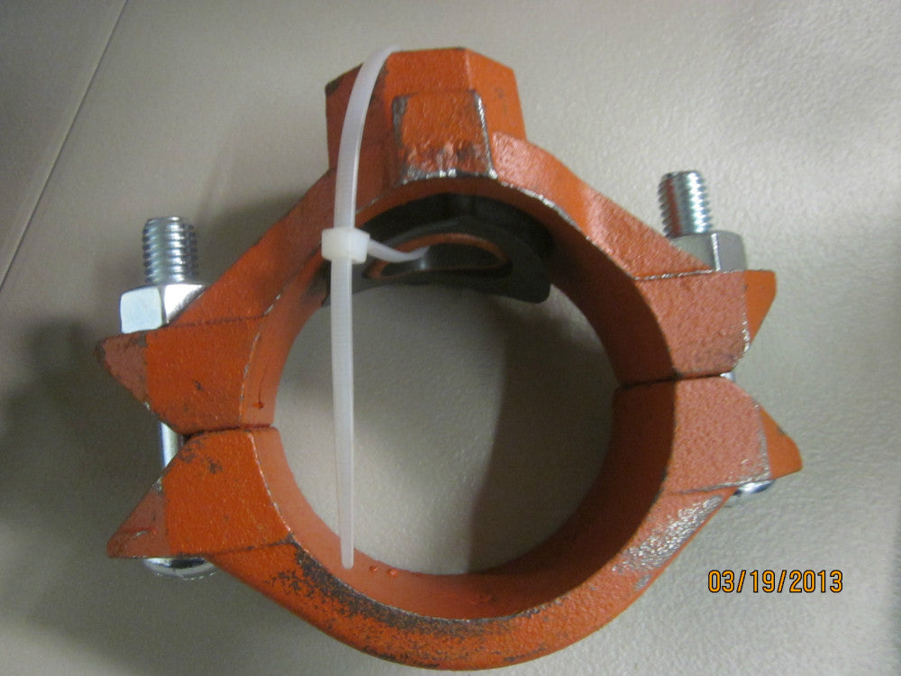 Grinnell Mechanical Tee Fig. 730, 3"/88.9 ***LOT of 5*** (NEW)