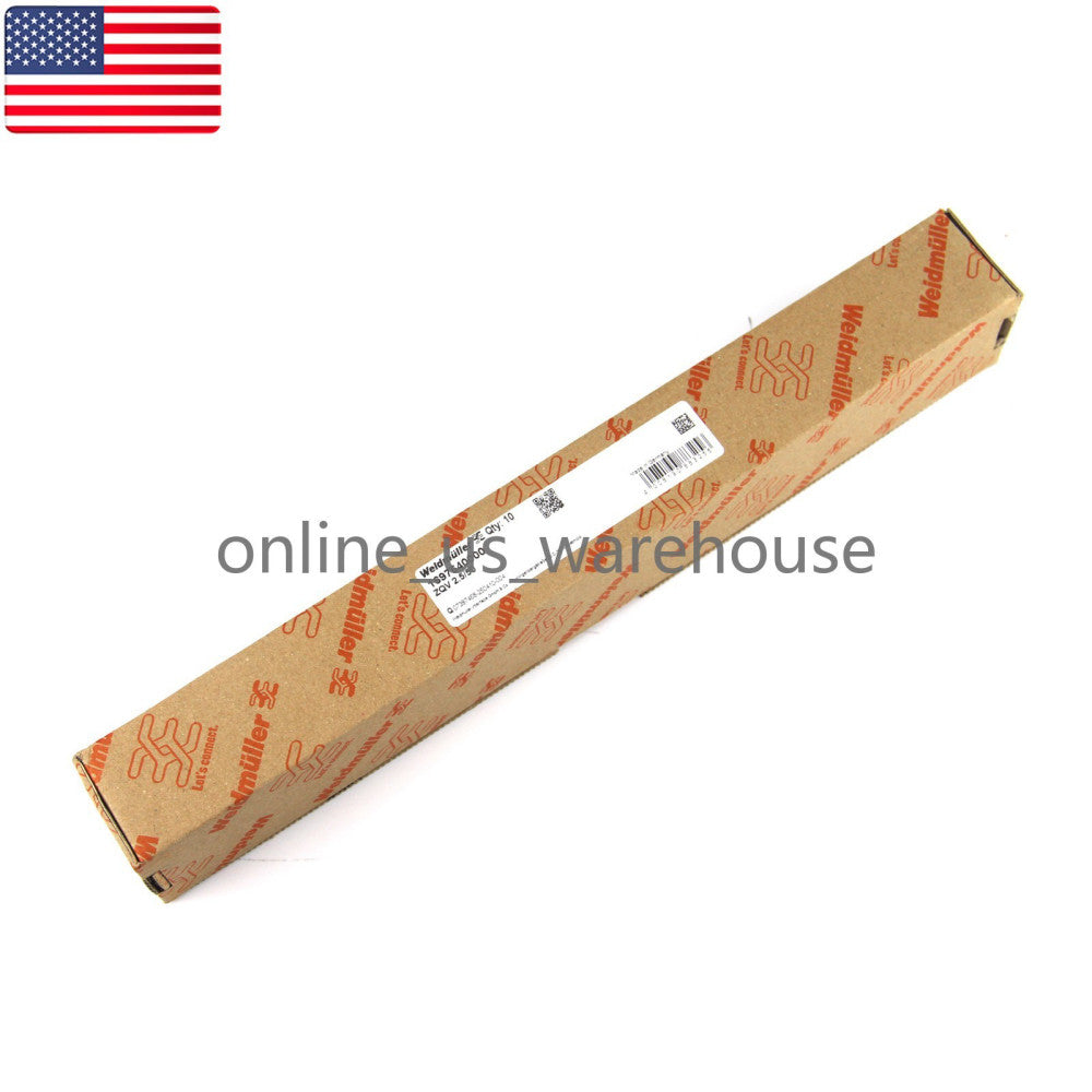 10PCS New For Weidmuller ZQV 2.5/50 Short Connector Connector 1697540000 - US 